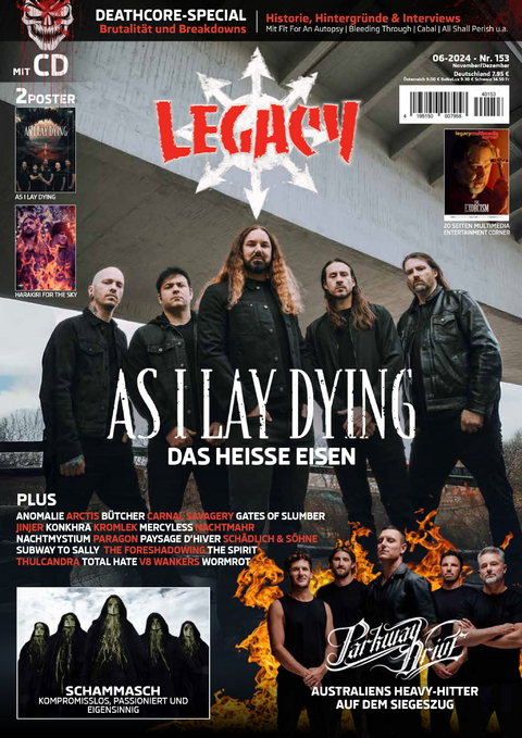 LEGACY MAGAZIN: THE VOICE FROM THE DARKSIDE - 