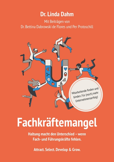 Fachkräftemangel. Mitarbeitende finden und binden. Für (noch) mehr Unternehmenserfolg. - Dr. Linda Dahm, Bettina Dabrowski de Flores, Per Protoschill