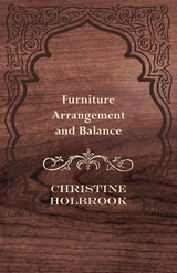 Furniture Arrangement and Balance -  Christine Holbrook