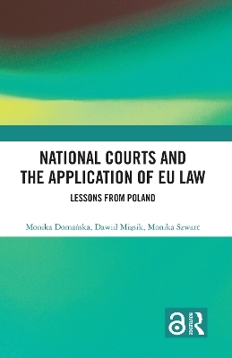 National Courts and the Application of EU Law - Monika Domańska, Dawid Miąsik, Monika Szwarc