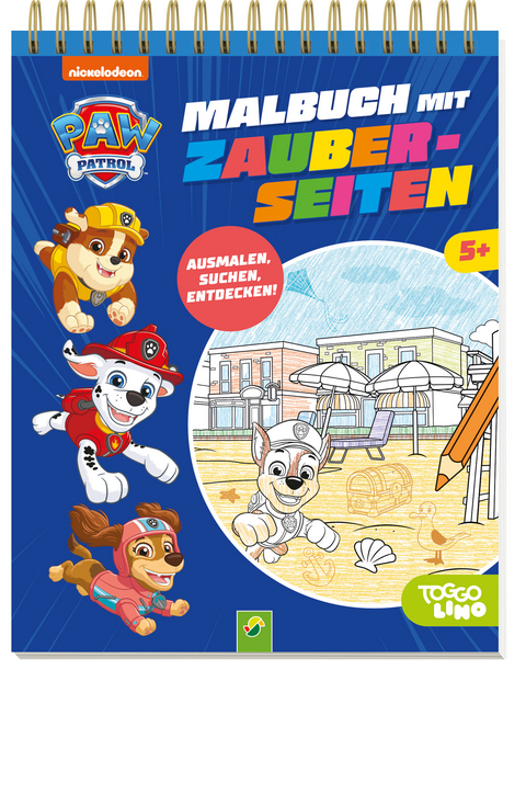 PAW Patrol Malbuch mit Zauberseiten