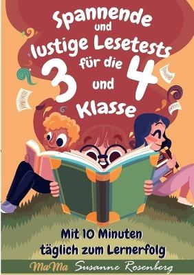 Spannende und lustige Lesetests für die 3. und 4. Klasse - Susanne Rosenberg