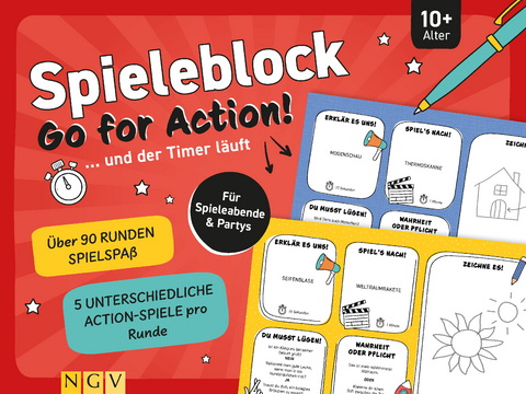 Spieleblock Go for Action!