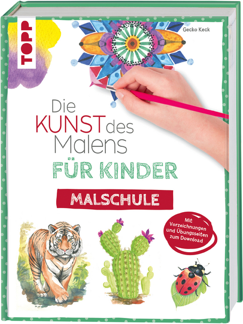 Die Kunst des Malens für Kinder Malschule - Gecko Keck