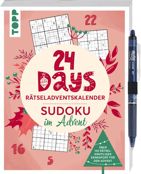 24 DAYS RÄTSELADVENTSKALENDER – Sudoku im Advent -  Frechverlag