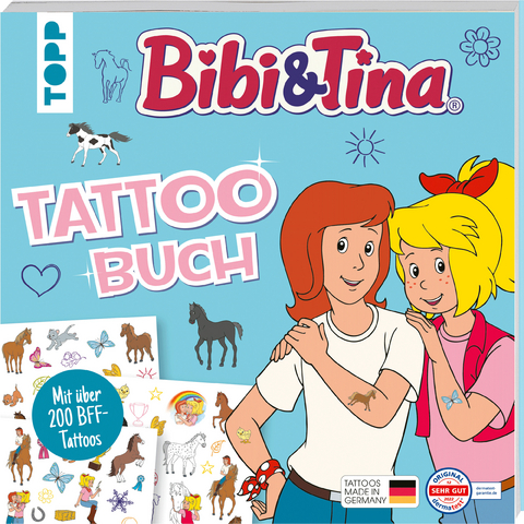 Tattoobuch Bibi & Tina -  Frechverlag