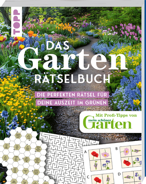 Das Garten-Rätselbuch – Mit Profi-Tipps von "mein schöner Garten" für das ganze Jahr -  Frechverlag