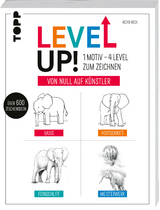 Level up! 1 Motiv - 4 Level zum Zeichnen - Gecko Keck