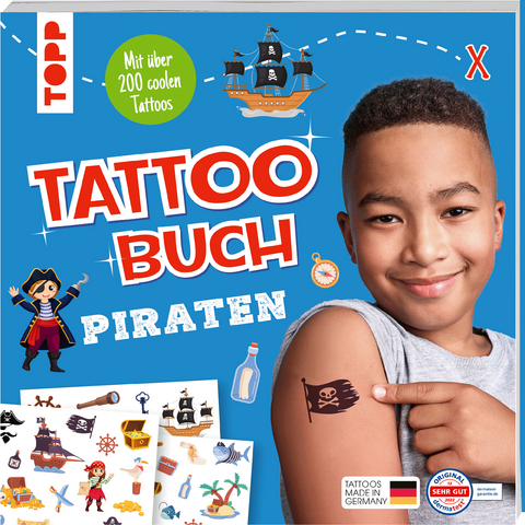 Tattoobuch Piraten -  Frechverlag