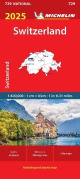 Switzerland 2025 - Michelin National Map 729 - Michelin