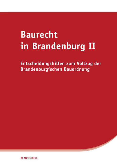 Baurecht in Brandenburg II