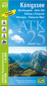 ATK25-R17 Königssee (Amtliche Topographische Karte 1:25000) - 