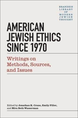 Modern Jewish Ethics since 1970 - 