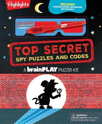 brainPLAY Top Secret Spy Puzzles and Codes - 