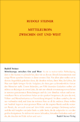 Mitteleuropa zwischen Ost und West - Steiner, Rudolf