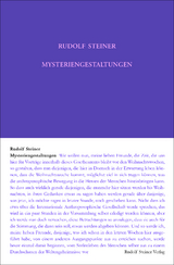 Mysteriengestaltungen - Steiner, Rudolf