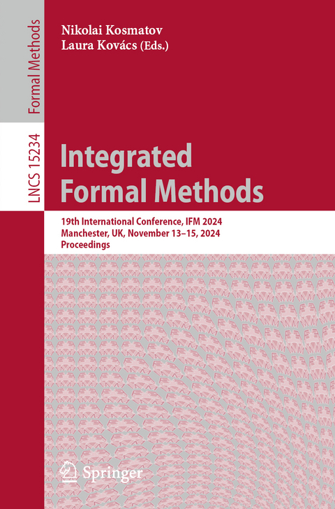 Integrated Formal Methods - 