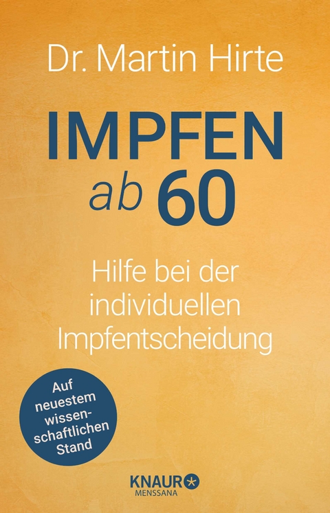 Impfen ab 60 - Martin Hirte