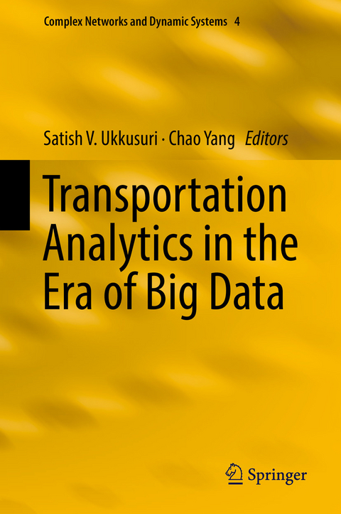 Transportation Analytics in the Era of Big Data - 