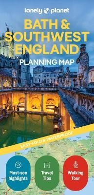 Lonely Planet Bath & Southwest England Planning Map - Lonely Planet