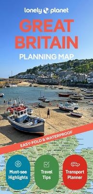 Lonely Planet Great Britain Planning Map - Lonely Planet