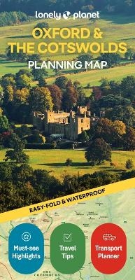 Lonely Planet Oxford & the Cotswolds Planning Map - Lonely Planet