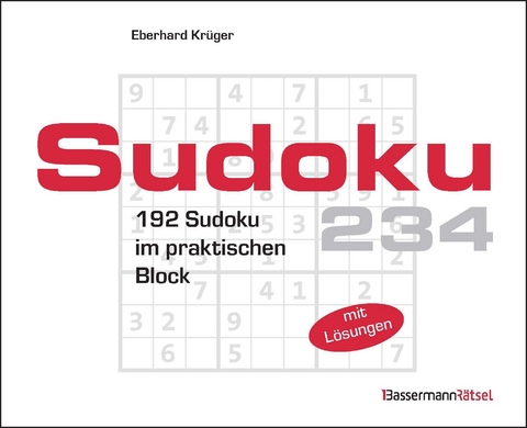 Sudokublock 234 (5 Exemplare à 2,99 €) - Eberhard Krüger