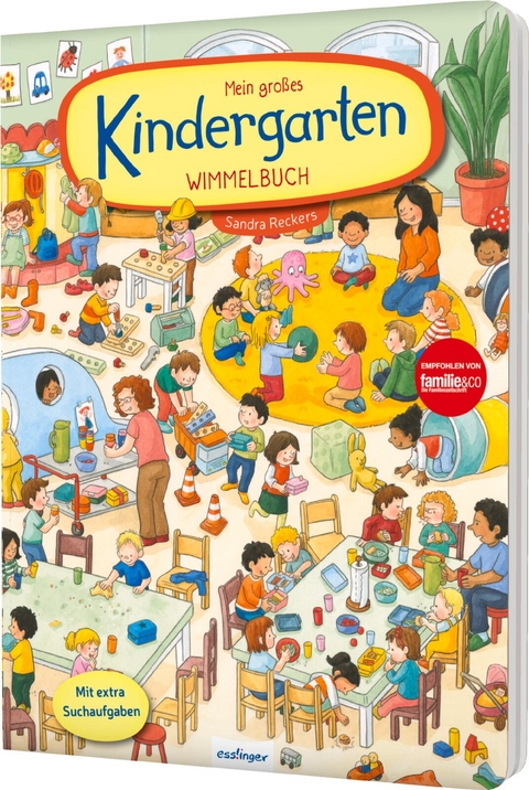 Mein großes Kindergarten-Wimmelbuch