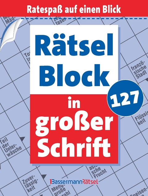 Rätselblock in großer Schrift 127 (5 Exemplare à 2,99 €) - Eberhard Krüger