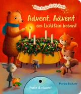 Mein Puste-Licht-Buch: Advent, Advent, ein Lichtlein brennt - Sylvia Tress