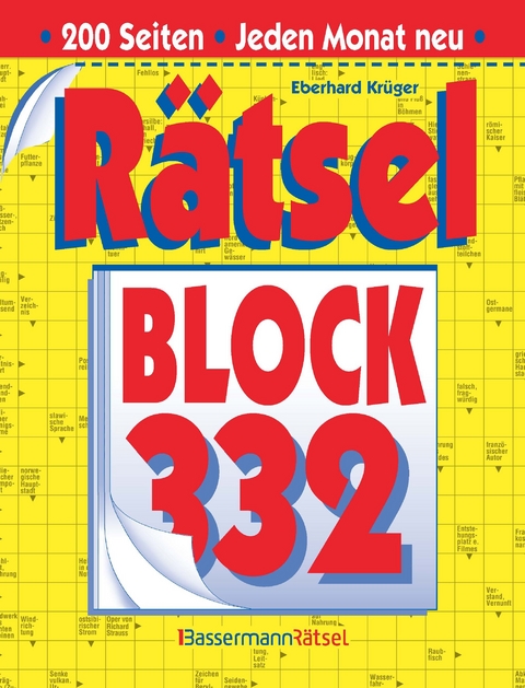 Rätselblock 332 (5 Exemplare à 2,99 €) - Eberhard Krüger