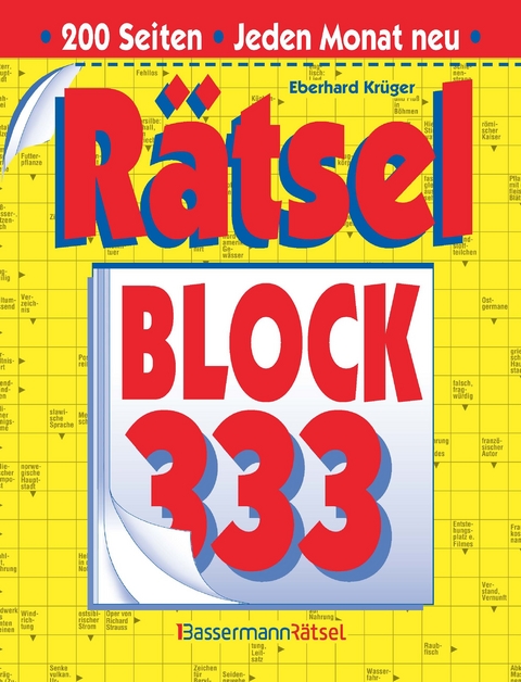 Rätselblock 333 (5 Exemplare à 2,99 €) - Eberhard Krüger