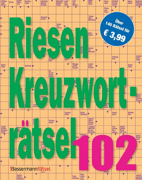 Riesen-Kreuzworträtsel 102 - Eberhard Krüger