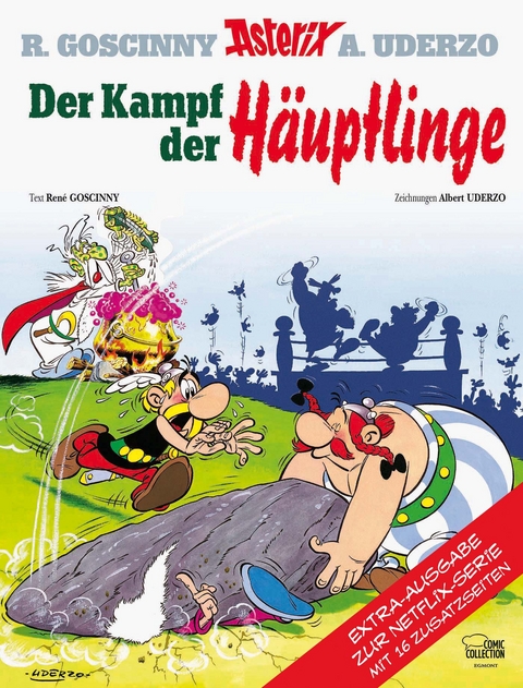 Asterix Bd. 04 Extraausgabe zur Netflix-Serie - Renè Goscinny, Albert Uderzo