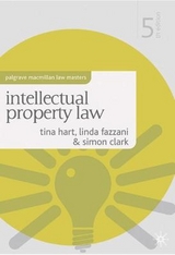 Intellectual Property Law - Hart, Tina; Fazzani, Linda; Clark, Simon P.