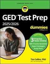 GED Test Prep 2025/2026 For Dummies - Collins, Tim