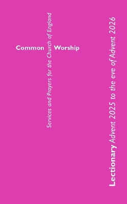 Common Worship Lectionary Advent 2025 to the Eve of Advent 2026 (Large Format)