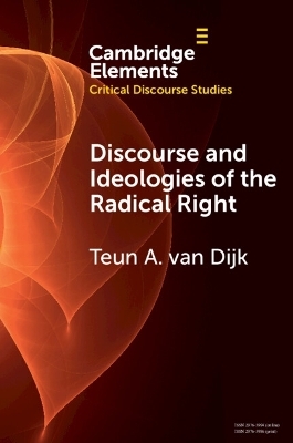 Discourse and Ideologies of the Radical Right - Teun A. van Dijk