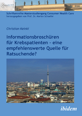 Informationsbroschüren für Krebspatienten - Christian Keinki