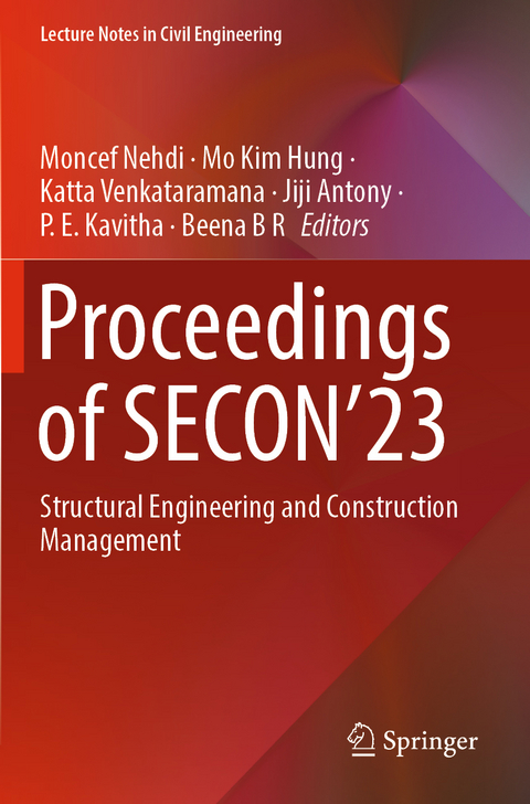 Proceedings of SECON’23 - 