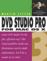 DVD Studio Pro 3 for Mac OS X - Sitter, Martin