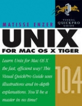 Unix for Mac OS X 10.4 Tiger - Enzer, Matisse