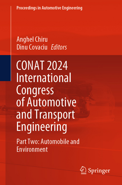 CONAT 2024 International Congress of Automotive and Transport Engineering - 