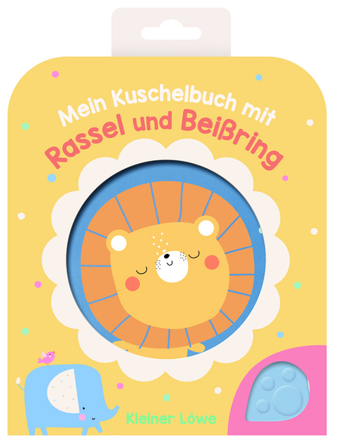 Mein Kuschelbuch mit Rassel und BeiÃring - Kleiner LÃ¶we