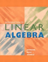 Introduction to Linear Algebra - Johnson, Lee W.; Riess, R. Dean; Arnold, Jimmy T.