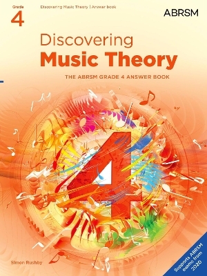 Discovering Music Theory, The ABRSM Grade 4 Answer Book