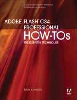 Adobe Flash CS4 Professional How-Tos - Schaeffer, Mark