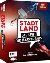 Kartenspiel: Stadt, Land, ... Das inoffizielle Spiel für Marvel-Fans mit 128 Karten - 