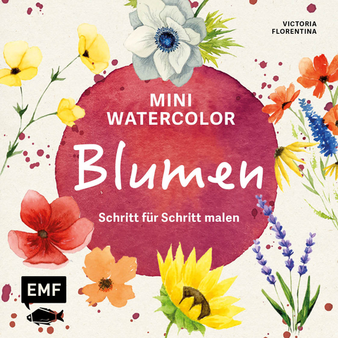 Mini Watercolor – Blumen - Victoria Florentina Wißmann