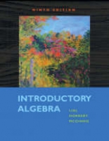 Introductory Algebra - Lial, Margaret L.; Hornsby, John; McGinnis, Terry